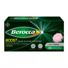 Berocca Boost Guaraná Vitaminas Rendimiento 30 Comprimidos Efervescentes