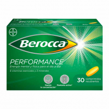 Berocca Performance Vitaminas Rendimiento 30 Comprimidos