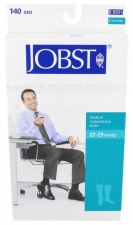 Calcetin Jobst Compresión Normal Negro Talla Grande - Farmacia Ribera