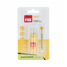 Cepillo Interdental Phb Flexi Fino 1,1 Amarillo 20 U