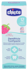 Chicco Dentífrico Infantil Fresa +12M 50 Ml - Farmacia Ribera