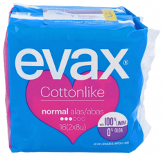 Compresa Evax Cotton Alas 16 - Varios