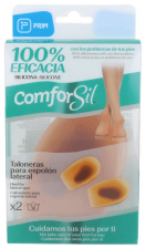 Conforsil Silicona Talonera Cazoleta Espolon Lateral Mediano 2Un - Farmacia Ribera