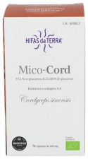 Cordyceps Sinensis Hdt62 Capsulas Hifas Da Terra