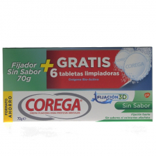 Corega Crema Fijadora Sin Sabor 70 g Formato Ahorro
