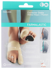 Corrector Doble Juanetes Y Plantar Farmalastic M