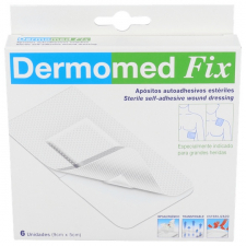 Dermomed-Fix Tiras Adhesivas 9Cmx5Cm 6 U - Dispafarm