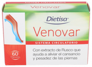 Dietkum Venovar Circulacion Piernas 60 Cap.  - Dietisa