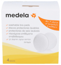 Discos Absorbentes Lavables 4Un Medela - Farmacia Ribera