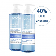 Duplo Dercos Mineral Champu Uso Frecuente 400Ml+400Ml