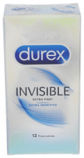 Preservativo Invisible Extra Sensitivo - Durex