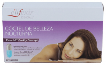 Elifexil Esencial Coctel Belleza Nocturna 30 Cápsulas - Farmacia Ribera