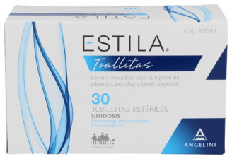 Estila Toallitas Esteriles 30 Unidades