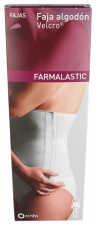 Faja Farmalastic Algodon Velcro Blanca T- 3 - Cinfa