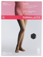 Famalastic Panty-Media Hasta Cintura (E-T)Normal T-Reinaplus Neg - Cinfa
