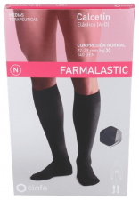 Farmalastic Calcetín (A-D) Compresión Normal Talla Grande Azul 1 Unidad - Farmacia Ribera