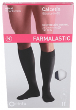 Farmalastic Calcetín (A-D) Compresión Normal Talla Pequeña Azul 1 Unidad - Farmacia Ribera