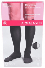 Farmalastic Calcetin Antibacteriano Compresión Normal Talla Grande Negro - Farmacia Ribera