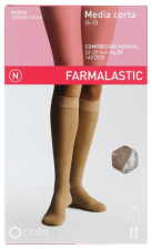 Farmalastic Media Corta (A-D) Compresión Normal Talla Pequeñabeige - Farmacia Ribera