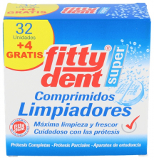 Fittydent Super Comprimidos Limpiadores