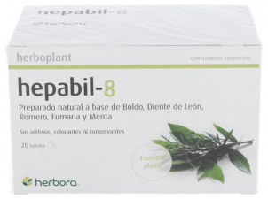 Inf.Herboplant Hepabil Nº 8 20Sbrs - Herbora