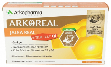Jalea Real Intelectum Con Fosforo Ampollas Bebi - Arkopharma