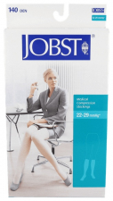 Jobst Media Corta 140 Compresión Normal Color Negro Talla 5 1 Unidad - Farmacia Ribera
