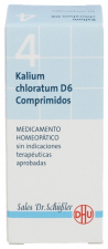 Kalium Chloratum Nº4 D6 80 Comprimidos Dhu