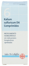 Kalium Sulfuricum Nº6 D6 80 Comp