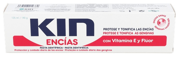 Kin Encías Pasta Dentífrica 125 Ml - Farmacia Ribera