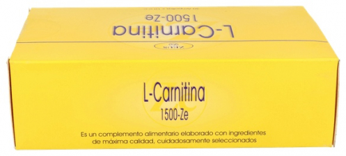L- Carnitina 1500 Ze 30 Ampollas - Zeus