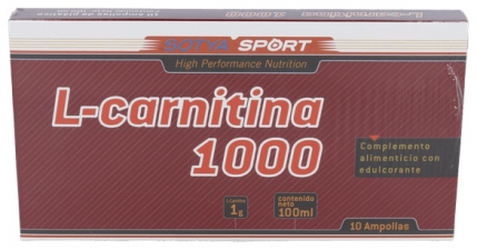 L-Carnitina 1000Mg. 10 Viales