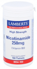 Lamberts Nicotinamida 250 Mg. 100 Tabletas