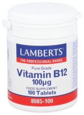 Lamberts Vitamina B12 100Ug 100 Tabletas 