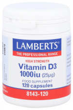 Lamberts Vitamina D 1000Ui 120 Tabletas 
