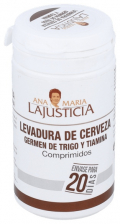 Levadura Cerveza+Germen Trigo+Tiamina (B1) 80 Comp. - Varios