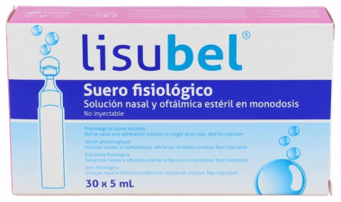 Lisubel Suero Fisiológico 30X5 Ml - Farmacia Ribera