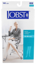 Media Jobst Compresion Normal Larga Blonda Negra Talla 2 - Bsn Medical
