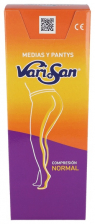 Media Varisan Larga Compresion Normal Silicona Vison Talla 3 - Farmavari