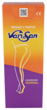 Media Varisan Larga Compresion Normal Silicona Vison Talla 4 - Farmavari