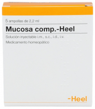 Mucosa compositum Heel 5 ampollas 2,2 ml