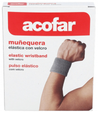 Muñequera Acofar Talla Grande Gris - Varios