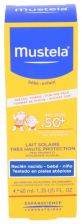 Mustela Leche Solar Muy Alta Protección Spf-50+