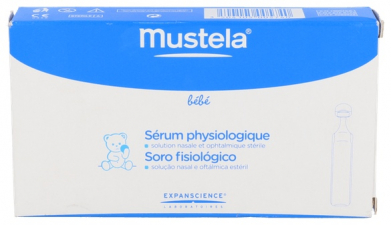Mustela Suero Fisiologico Monodosis 5 Ml 20 Monodosis