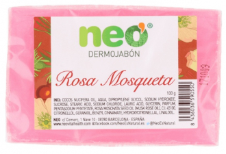 Neo Pastilla Jabon Rosa Mosqueta 100 G - Farmacia Ribera