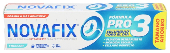 Novafix Fórmula Pro 3 Frescor 70 G - Farmacia Ribera