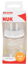 Nuk Biberon First Choice Silicona 0-6 M 150 Ml - Farmacia Ribera