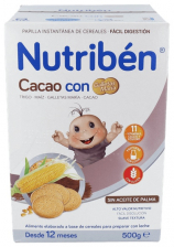 Nutriben Papilla Cacao Con Galletas Maria 600 G - Alter Fcia