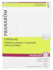 Oleocaps N.6 Piernas Ligeras 30 Capsulas Pranaro