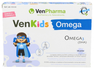 Omegaven Kids 60 Comp. Frutas Vendrell